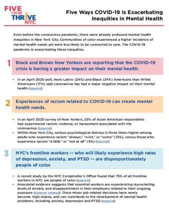 COVID-19: 1 in 3 Americans have suffered psychological distress